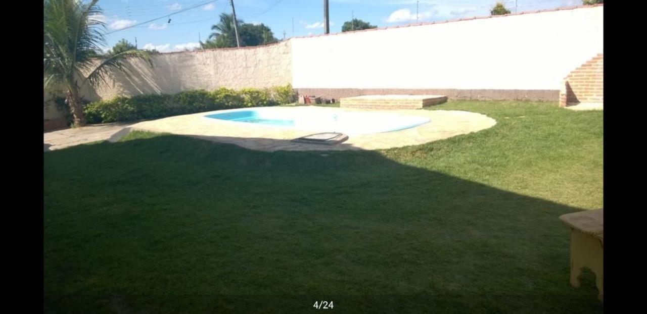 Otima Casa Caldas Novas 2 Km Do Centro Para Ate 14 Pesssoas Com Piscina Aquecida, Churrrasqueira, Wifi ภายนอก รูปภาพ